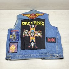 Denim jacket vest for sale  LONDON