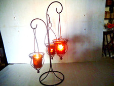 Triple tea light for sale  DISS