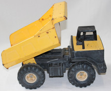 Caminhão basculante Tonka XMB-975 construção aço prensado amarelo vintage comprar usado  Enviando para Brazil