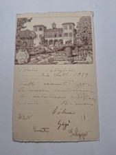 Cartolina 1939 villa usato  Cortona