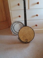 Vintage banjo loved for sale  YORK