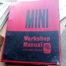 bmc mini workshop manual for sale  HOLYHEAD