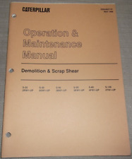 MANUAL DE OPERAÇÃO E MANUTENÇÃO DE CISALHAMENTO CAT CATERPILLAR S25 S30 S40 S50 S80 S130 comprar usado  Enviando para Brazil