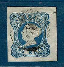 PORTUGAL: N°2: 25 reis Bleu, Oblit., -effigie de Dona Maria II - 1853 - Superbe., usado comprar usado  Enviando para Brazil