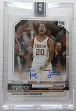 2024-25 Panini Instant NCAA NIL Tre Johnson Rookie RC Prata Auto SSP 62/99 comprar usado  Enviando para Brazil