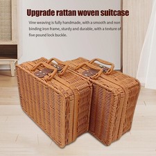 Koffer körbe rattan gebraucht kaufen  Deutschland