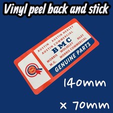 Bmc parts vinyl for sale  STOKE-ON-TRENT
