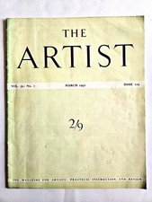 Artist magazine vol for sale  NEWPORT-ON-TAY