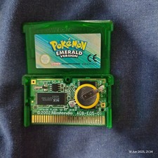 Pokemon Emerald Game Boy Advance cartucho Nintendo genuíno novo🔋e adesivo 😍 comprar usado  Enviando para Brazil