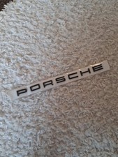 Porshche lettering badge for sale  CHESTERFIELD