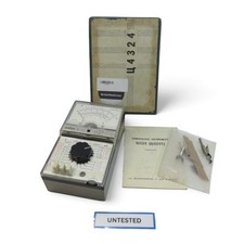 Multimeter box certificate for sale  WINSFORD