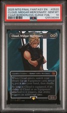 2025 PSA 10 MTG Final Fantasy Cloud Midgar Mercenary Surge Foil 0520 Inglês comprar usado  Enviando para Brazil