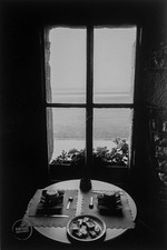 Antigo Jeanloup Sieff Mesa de Café da Manhã Janela França Fotogravura Arte 1989 Tapete 12x16 comprar usado  Enviando para Brazil