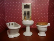 Antike puppenhaus toilette gebraucht kaufen  Schöneck