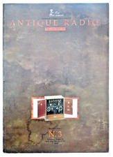 Superbe Magazine de TSF  ANTIQUE RADIO N°3  © ITALIE 60p  textes en anglais 1993 comprar usado  Enviando para Brazil