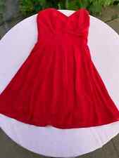 Trägerloses rotes abendkleid gebraucht kaufen  Weil der Stadt