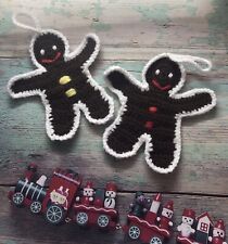 Crochet christmas gingerbread for sale  NORTHALLERTON