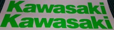 Fluorescent green kawasaki for sale  WAKEFIELD