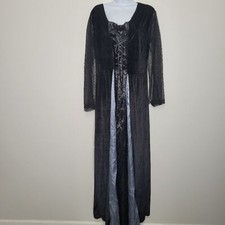 Vestido fantasia bruxa cosplay bruxa gótica capricho maxi rede tamanho grande, usado comprar usado  Enviando para Brazil
