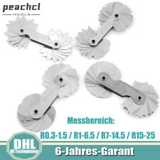 4pcs radiuslehre radiusschablo gebraucht kaufen  Hannover