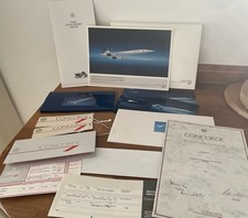 Concorde flight memorabilia for sale  VERWOOD
