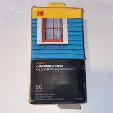 Cartucho Kodak e 80 Folhas de Papel Para Impressora Kodak Dock PHC-80 SACOS SELADOS comprar usado Cartucho Kodak e 80 Folhas de Papel Para Impressora Kodak Dock PHC-80 SACOS SELADOS comprar usado  Enviando para Brazil