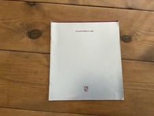 Porsche sales brochure for sale  TAUNTON