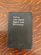 collins dictionary latin for sale  STRATHPEFFER