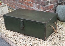 Vintage wooden military for sale  TELFORD