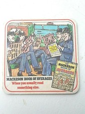 Vintage MACKERSON - Livro de Médias Cat No'347 Tapete de Cerveja / Montanha-russa comprar usado  Enviando para Brazil