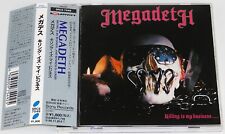 MEGADETH Killing is My Business 1994 Japan CD SRCS-7549 comprar usado  Enviando para Brazil