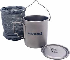 Waytogo 750ml titanium for sale  MANCHESTER
