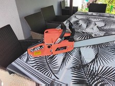 Kettensäge benzin powertech gebraucht kaufen  Alzey-Umland