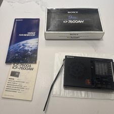 Boxed sony icf for sale  WHITSTABLE