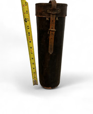 Vintage leather military for sale  Brookline