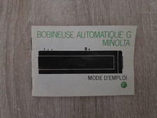 Mode emploi bobineuse d'occasion  Voiron