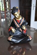 Statue geisha joueuse d'occasion  Wassy