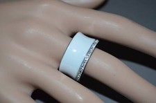 Bague céramique blanche d'occasion Bague céramique blanche d'occasion  Bohain-en-Vermandois