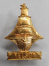 Military brass badge for sale  LONDON