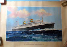 Affiche ancienne publicitaire d'occasion  Le Havre-