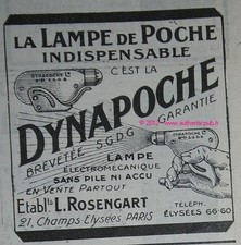 Ancienne publicite lampe d'occasion  Cires-lès-Mello