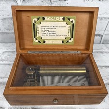 Caixa de música vintage Thorens 6 músicas/41 notas. Toca 6 músicas clássicas, usado comprar usado  Enviando para Brazil