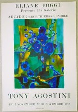 Tony agostini affiche d'occasion  Les Lilas