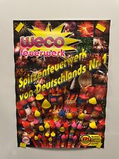 Weco feuerwerk werbeposter gebraucht kaufen Weco feuerwerk werbeposter gebraucht kaufen  Frankenberg