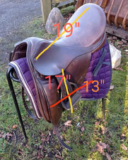 Falcon dressage saddle for sale  RUNCORN