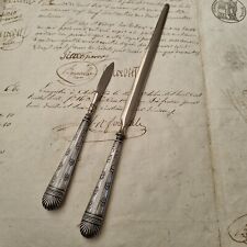 Coupe papier argent d'occasion  Nantes-