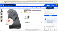 Babybjorn bouncer bliss for sale  Raritan