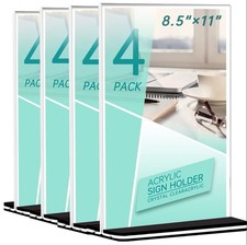 Acrylics sign holder for sale  Victorville