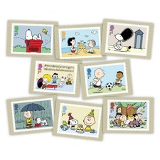 Royal Mail 2025 - Peanuts Snoopy - Conjunto de 8 cartões postais - MNH comprar usado  Enviando para Brazil