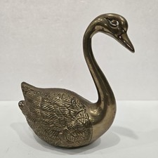 Vtg brass swan for sale  Wynne